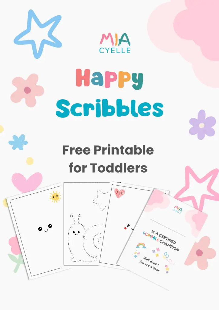 Happy Scribbles for Toddlers