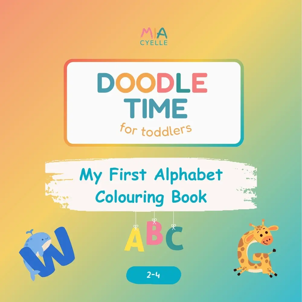 My First Alphabet Colouring Book Cover