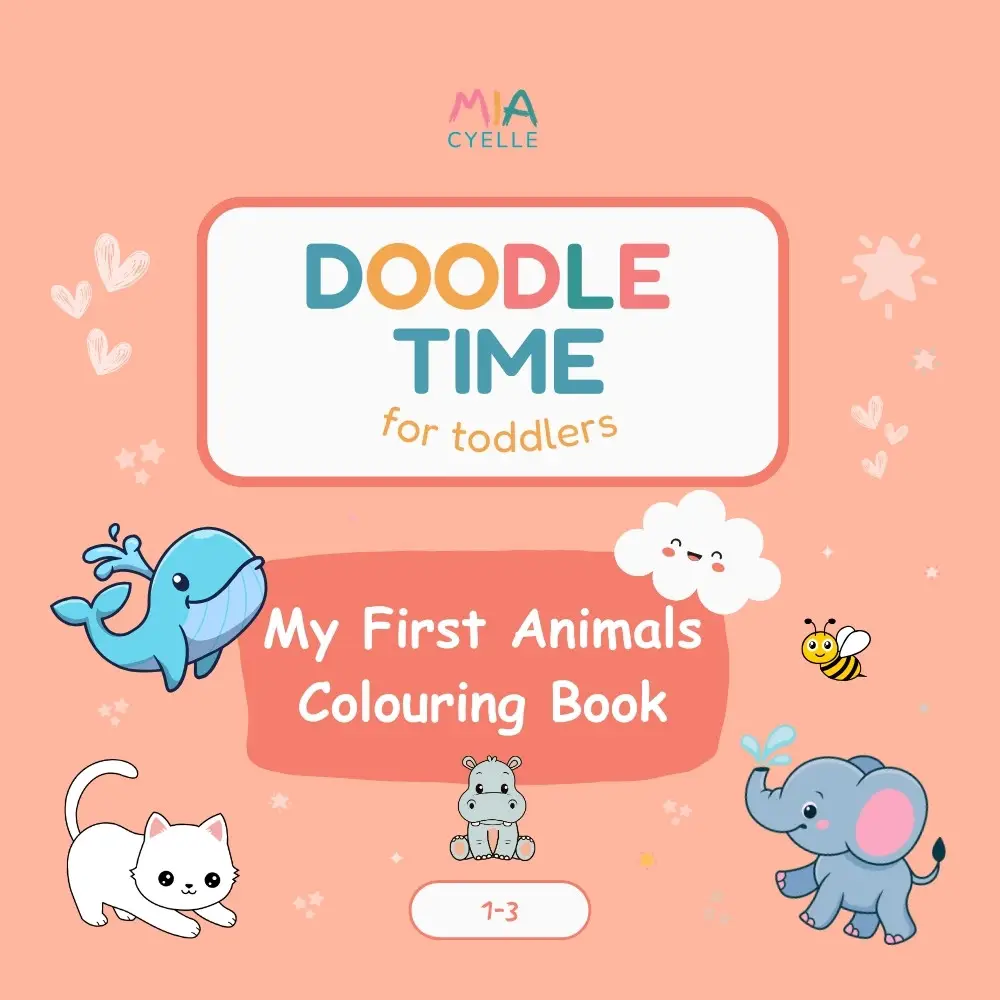 My First Animal Colouring Book Cover