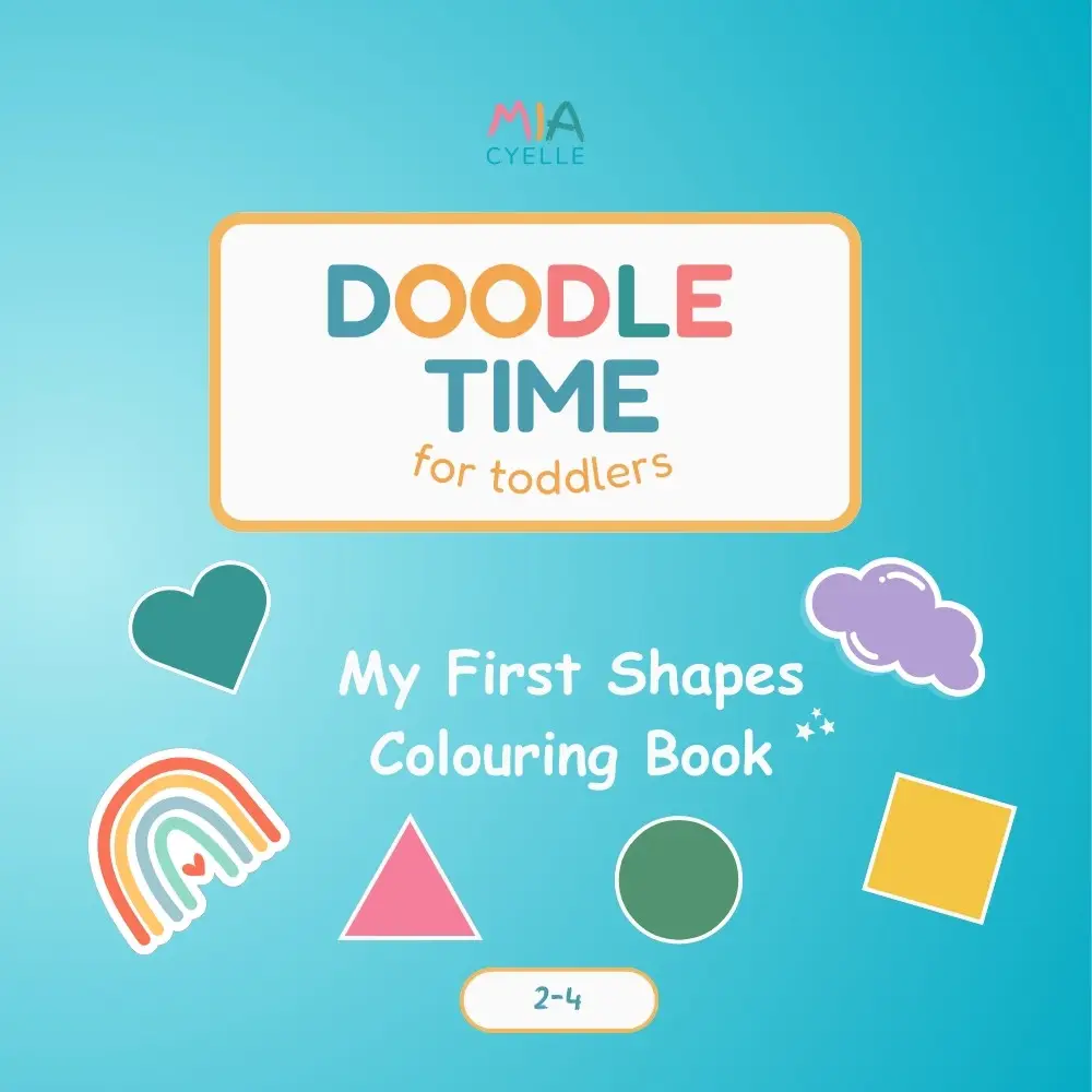 My First Shapes Colouring Book Cover